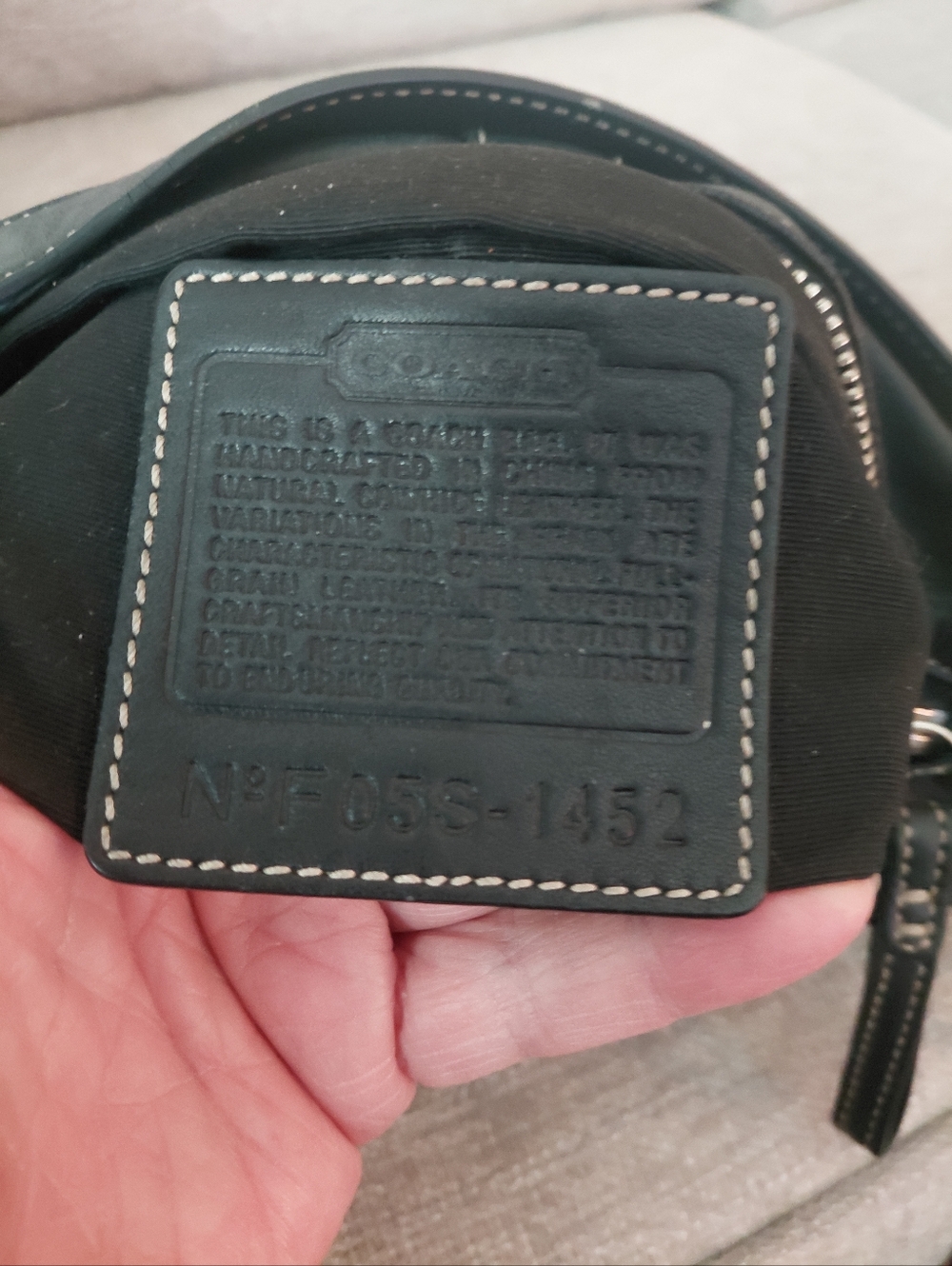Coach Soho Black Leather Shoulders ,Crossbody Bag - Picture 9 of 11